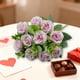thumbnail image 2 of Flores Artificiales para Decoración 30cm Ramos de Flores Artificiales para Decoraciones de Bodas de Hogar, 2 of 6