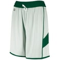 thumbnail image 2 of Holloway Sportswear XS Womens Dual-Side Single Ply Shorts Forest/White 224379, 2 of 6