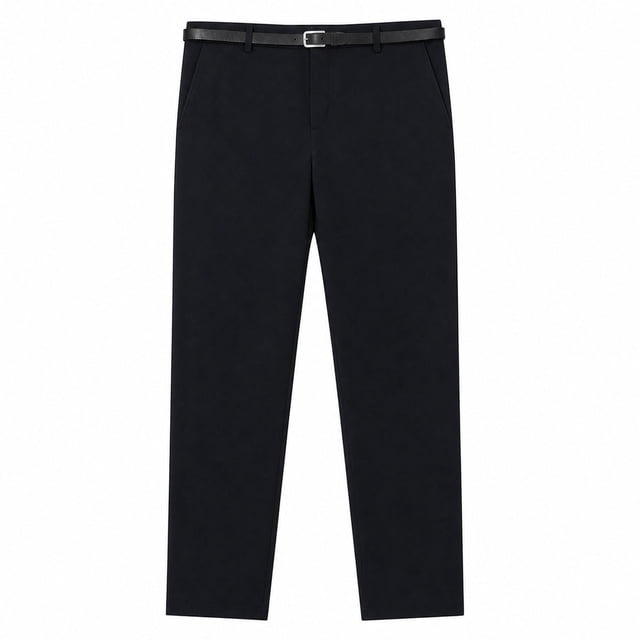 Pantalón George para Dama, con Cinturón Negro Talla GD