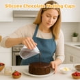 thumbnail image 3 of 3PCS Chocolate Melting Cup Reusable Storage Silicone Bags Platinum cured silicone BPA-Free top gadgets for bakers, 3 of 8