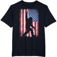thumbnail image 1 of Playera de Mujer Bigfoot Patriota USA - Estilo Rock, Diseño Divertido y Atrevido, 1 of 7