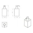 thumbnail image 2 of gedy by nameeks rainbow ra81 soap dispenser, 2 of 2