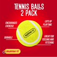 thumbnail image 3 of CHUANK Ruffin‘ It Extra Large Tennis Ball - Large Sized Dog Toy for Park  Home  or Beach, 3 of 8