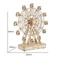 thumbnail image 5 of kits de modelos para que los adultos construyan, kits de manualidades de bricolaje, regalo para adolescentes, rueda de la fortuna (1 PCS) caja de música XianweiShao 8390611990848, 5 of 5