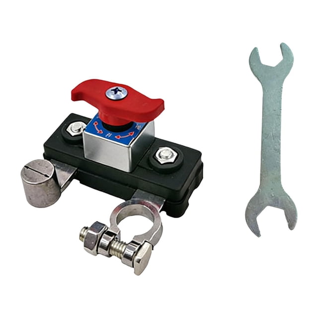 amagogo Car Cut Off Switch Universal Auto Components High Performance Disconnect Switch Silver