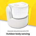thumbnail image 2 of 2X Waterproof Double Infrared Probe Motion Sensor IP65 AC 220V-240V PIR Motion Detector Automatic 120 °White, 2 of 5