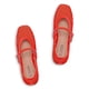 thumbnail image 5 of Zapatos planos Rihero de malla para mujer, cómodos, elegantes, rojos, talla 9, 5 of 6