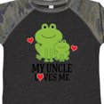 thumbnail image 4 of Inktastic My Uncle Loves Me Frog Boys or Girls Toddler T-Shirt, 4 of 5