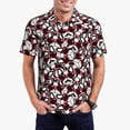 thumbnail image 1 of Balery French Bulldog1 Camisa Polo de Hombre con Estampado, de Manga Corta y Tejido Medio, Camisa Tipo Golf Polo-Medium, 1 of 6