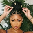 thumbnail image 2 of 133 PCS Hair Jewelry for Locs Dreadlock Accessories Hair Decoration Coils Rings Hair Cuffs Shells Imitation Wood-Like Tube Beads for Braids, 2 of 7