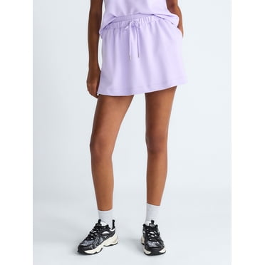 Scoop Women's and Women's Plus Double Waistband Skirt, Sizes XS-4X