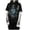 Blue, variant on Grunge Clothes Goth Shirt Gothic Shirt Fake Two-Piece Alternative Tee Tops (Blue M)