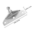 thumbnail image 2 of Greenadscape 4pcs Gas Strut Mounting Brackets Metal for Cabinet Lifts for Installing Cabinets, 2 of 6