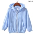 thumbnail image 1 of Abrigo para niños Chaqueta con capucha de algodón con protección solar para bebé niña niño, azul, 130 cm Scienceny AP001415-04, 1 of 7
