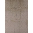 thumbnail image 1 of Ahgly Company Indoor Rectangle Mid-Century Modern Rose Purple Solid Area Rugs, 8' x 10', 1 of 6