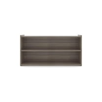 Shelf Storage Unit - Grey, Single-Sided - Easy Clean - Toys & Games Organizer