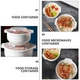 thumbnail image 6 of STRANDCHIC 3-Piece White Microwave Bowls with Lids, PP Material, Ideal for Kitchen Use and Food Storage, 6 of 6