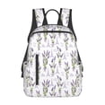 thumbnail image 1 of Disketp Lavender Flowers Mochila Ligera e Impermeable, Mochila de Día Resistente para Viajes, Senderismo y Uso Diario para Hombre y Mujer, 1 of 7