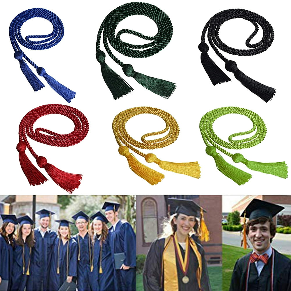 Windfall 170cm Graduation Honor Cords Gold Honor Cord Double