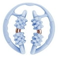 thumbnail image 2 of Rodillo de , rodillo muscular de 8 ruedas, versátil, portátil, de mano, para entrenamiento, abrazadera circular para piernas, herramienta de Azul, 2 of 8