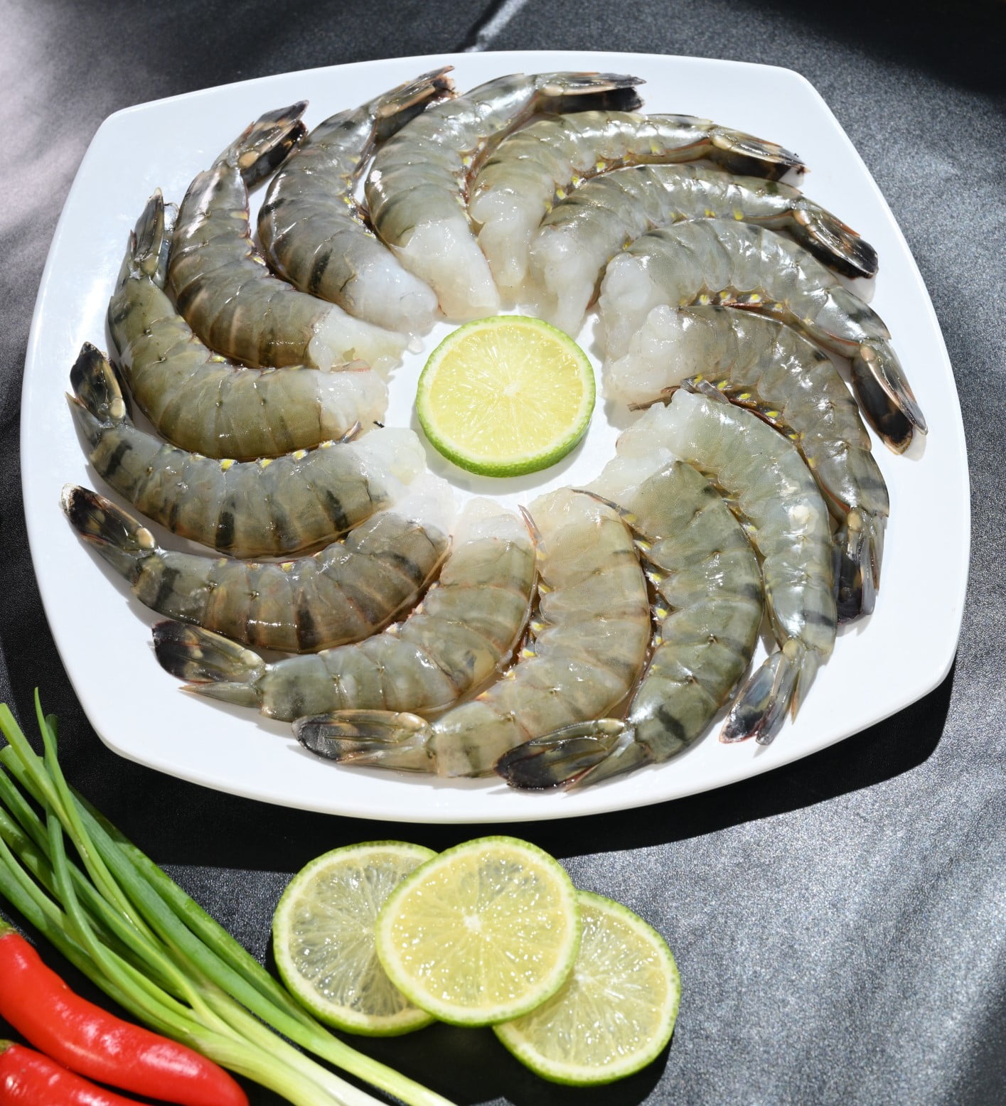 Great Value Frozen Black Tiger Easy Peel Shrimp, 1 lb