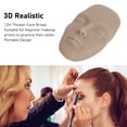 thumbnail image 4 of Tablero Facial De Práctica De Maquillaje, Juego Facial Portátil De Práctica De Maquillaje Para Salón De Belleza Para Principiantes En Cosmética, 4 of 7