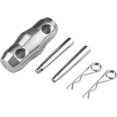 thumbnail image 3 of Tundralight 8 Sets Double Ended Conical Coupler with Cotter Body Clips Tapered Shear Pin Stage Lighting Truss Pipe Connector Par can Lights Trusses Replace Parts - F34 F33 Fit Pipe 50mm, 3 of 4