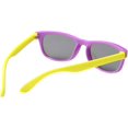 thumbnail image 3 of Gafas de sol polarizadas para niños (montura morada con patas amarillas), montura flexible, adecuadas para niñas y niños de 3 a 10 años, 3 of 5