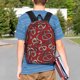 thumbnail image 4 of Easygdp Snake Mochila Ligera de 15 Pulgadas para Estudiantes, Mochila Cómoda para la Escuela y Viajes, Correas Ajustables, 4 of 6