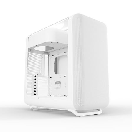 HYTE HYTE X50 Modern Performance ATX Mid-Tower PC Gaming Case - Snow White