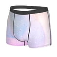 thumbnail image 2 of Kll Rainbow Unicorn Party Men'S Cotton Boxer Briefs Underwear-Large, 2 of 9