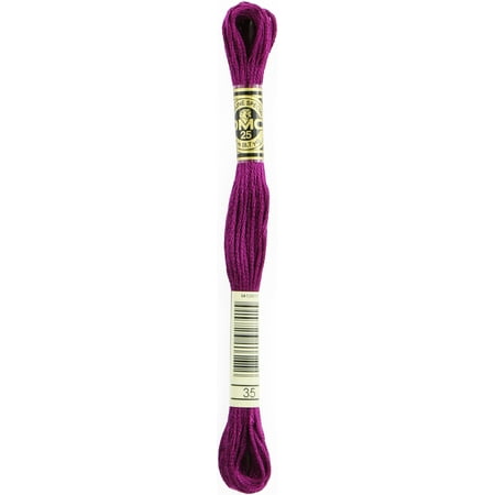 UPC: 0077540928415 | Very Dark Fuchsia – DMC 6-Strand Embroidery Cotton 8.7yd (12/pack)