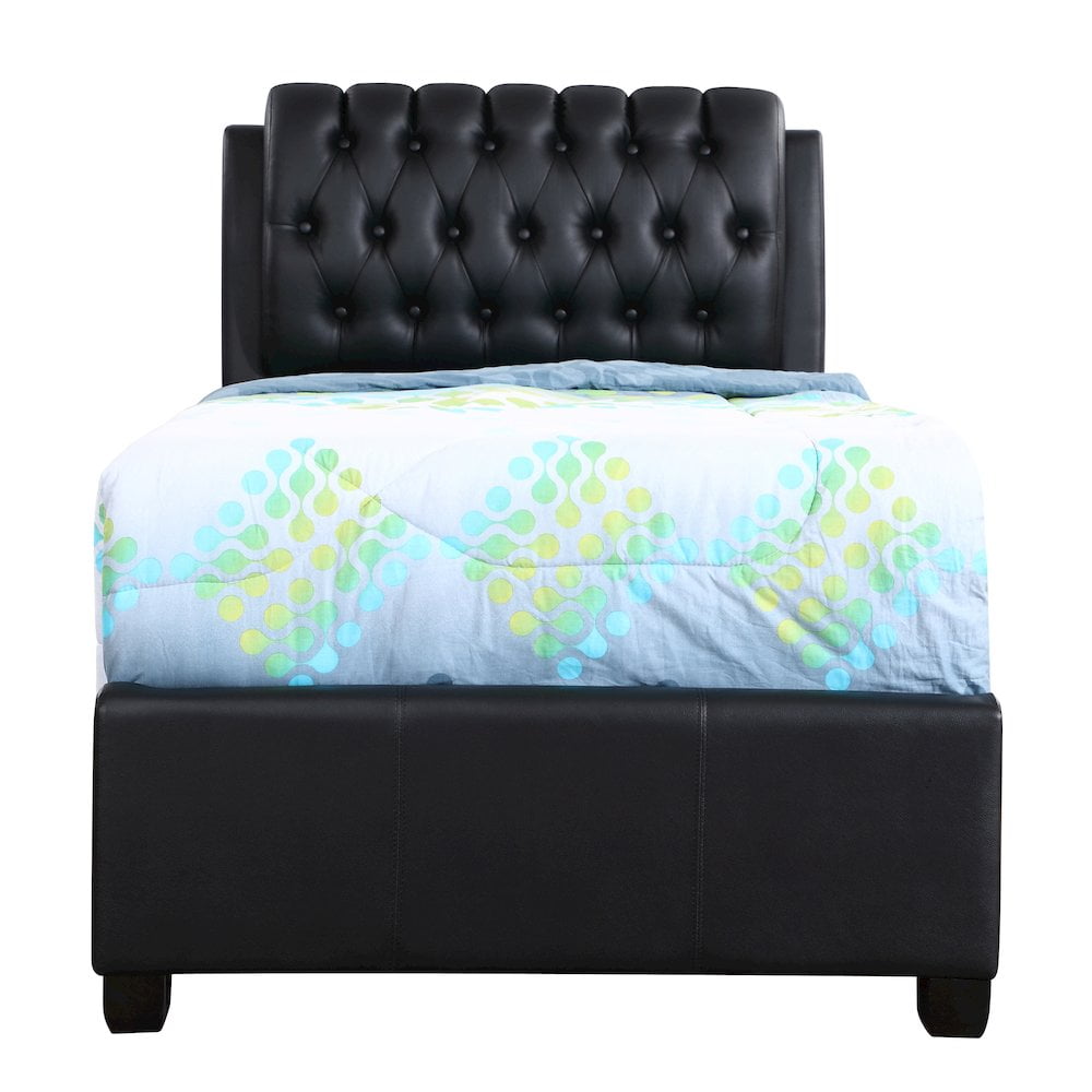 Glory Furniture Marilla Twin Bed in Black Color