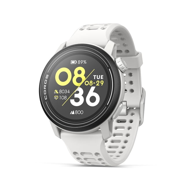Reloj deportivo COROS PACE 3 GPS con frecuencia cardíaca con batería de 17 días, blanco