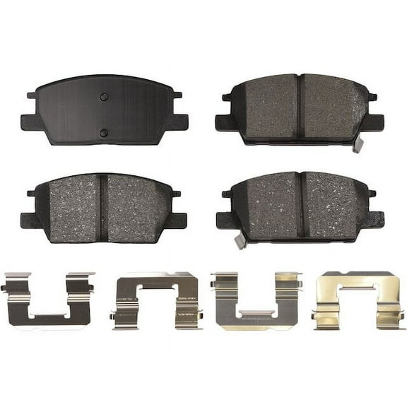 Front Brake Pad Set - Compatible with 2016 - 2022 Chevy Malibu 2017 2018 2019 2020 2021