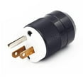 thumbnail image 2 of NEMA 5-20P 20A 125V Straight Blade Male Replacement Plug Connector Heavy Duty, 2 of 10