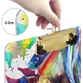 thumbnail image 3 of FMSHPON Rainbow Horse Clipboard Hardboard Wood Nursing Clip Board and Pull for Standard A4 Letter 13x9 inches, 3 of 7