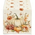 thumbnail image 3 of Halloween Sale Clearance!Fall Decorations for Home, Thanksgiving Flag Fall Pumpkin Maple Leaf Kitchen Party Tablecloth, 3 of 7