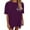 Purple, variant on RMGVDSD Women Tee Shirts Women's Oversized Tops Letter Print Vintage Loose Fit Short Sleeve T Shirt Leisure Tshirts
