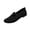 Black, variant on Wensltd Women Solid Color Breathable Knitted Ballet Flats Comfy Lightweight Round Toe Casual Walking Shoes