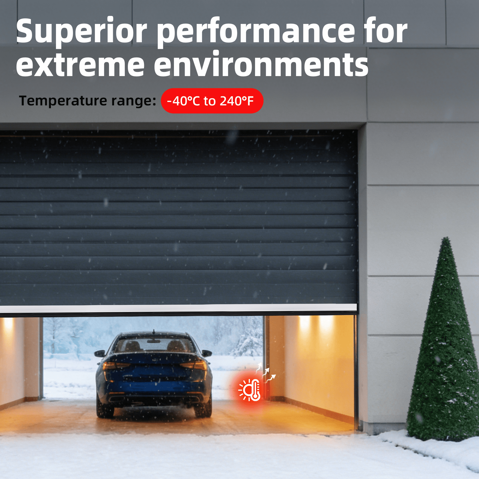 20 FT Universal Garage Door Seals Kit，Heavy Duty EPDM U+O Bottom Rubber Weatherproof Seal & Brush with Pre-drilled Aluminum Track，Universal Replacement Stops Rain, Drafts & Pests