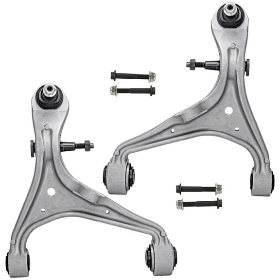 Detroit Axle - Front Lower Control Arms w/ Ball Joints Assembly Replacement for Cadillac CTS STS SRX - 2pc Set