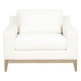 thumbnail image 2 of 42 Inch Fabric Sofa Chair with Track Armrests, Cream, 2 of 5