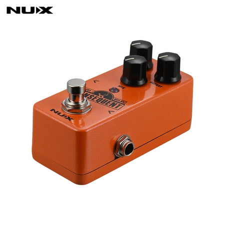 NUX NDD-2 KONSEQUENT Digital Delay Guitar Effect Pedal 800ms Delay Range Tap Tempo Function Full Metal Shell True (Best Digital Delay With Tap Tempo)