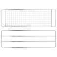 thumbnail image 3 of Loewten Stainless Steel BBQ Grid,Barbecue Wire Mesh Outdoor Camping Multifunction Stainless Steel BBQ Cooking Grilling Grid,Camping Cooking Grid Grate, 3 of 8