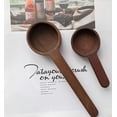 thumbnail image 4 of Cishnou Cucharas De Madera Para Botes Cuchara De Café Estilo Coreano 6.61 Pulgadas Cuchara Molida De Madera Para Café Medición Para Frijoles Molidos O Té Sopa Cocina Mezclador Agitador Herramientas De, 4 of 5