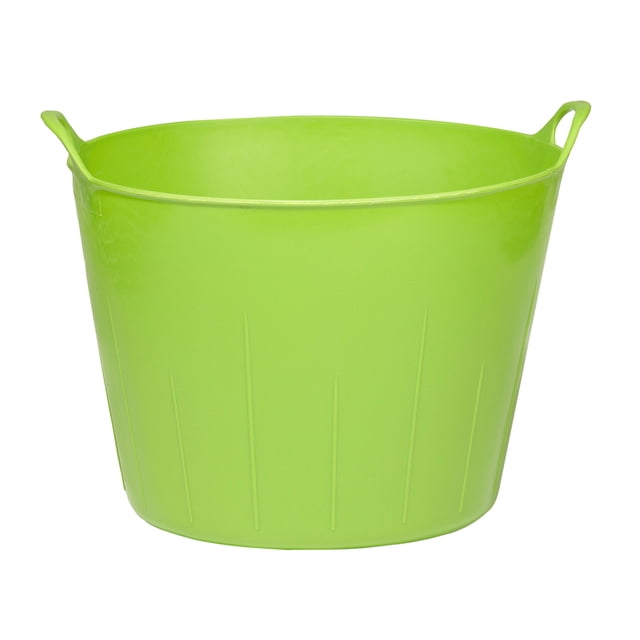 Little Giant 11 Gal Heavy Duty Farm Bucket Poly/Rubber Flex Tub w/Handles