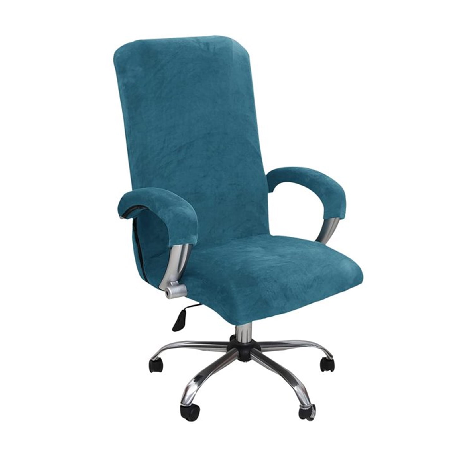 EcoAncheng Velvet Office Chair Cover with Arm Covers Stretch Computer