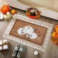 thumbnail image 1 of QIPOPIQ Fall Doormat Neutral Pumpkin Front Door Mat Autumn Buffalo Plaid Rug Combo Set Christmas Doormat Non Slip Gingerbread Man Entrance Door Rug for Porch Outdoor, 1 of 7