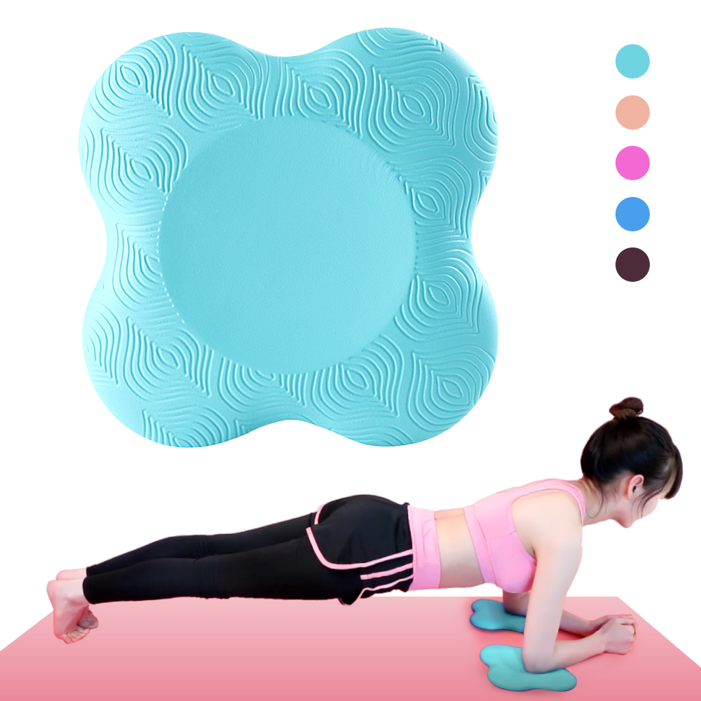 Yoga Knee Pad Cushion,NBR Abdominal Wheel Pad Elbows Flat Support Elbow Pad Yoga Mat Auxiliary Kneeling Pad,Extra Padding /& Support for Knees Wrists